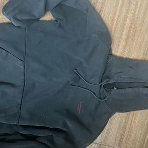 Acne studies charcoal / black hoodie
